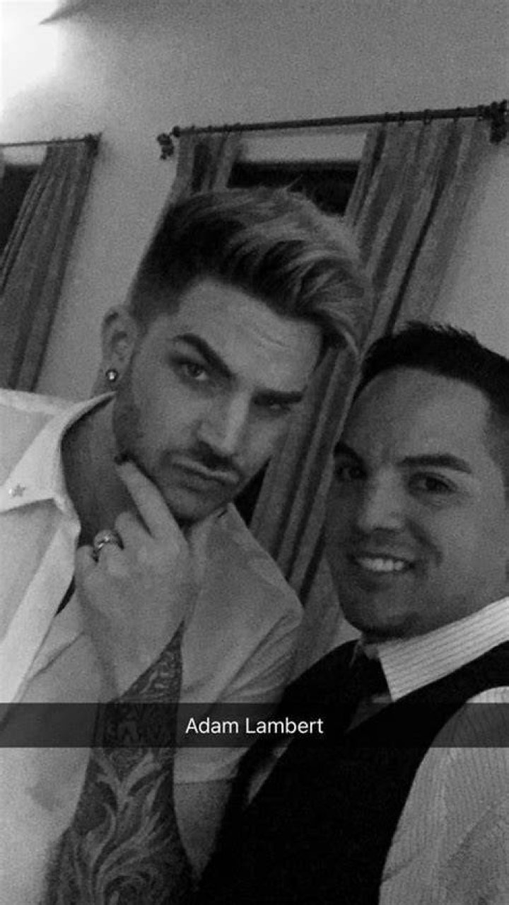 03/19/16 Adam Lambert at his brother's wedding Adam lambert