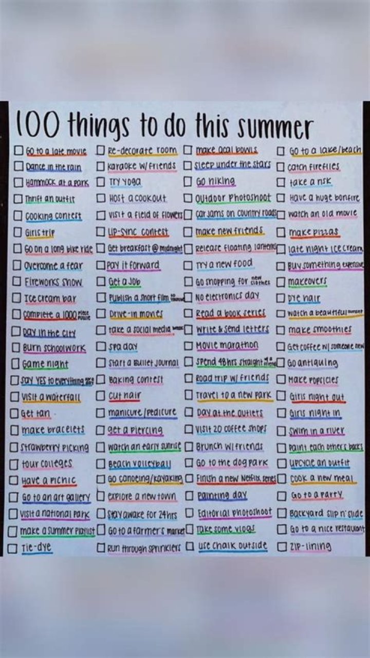 100 Things 2 Do For Me THE COLOR RUN&trade; The Global 5k Phenomenon