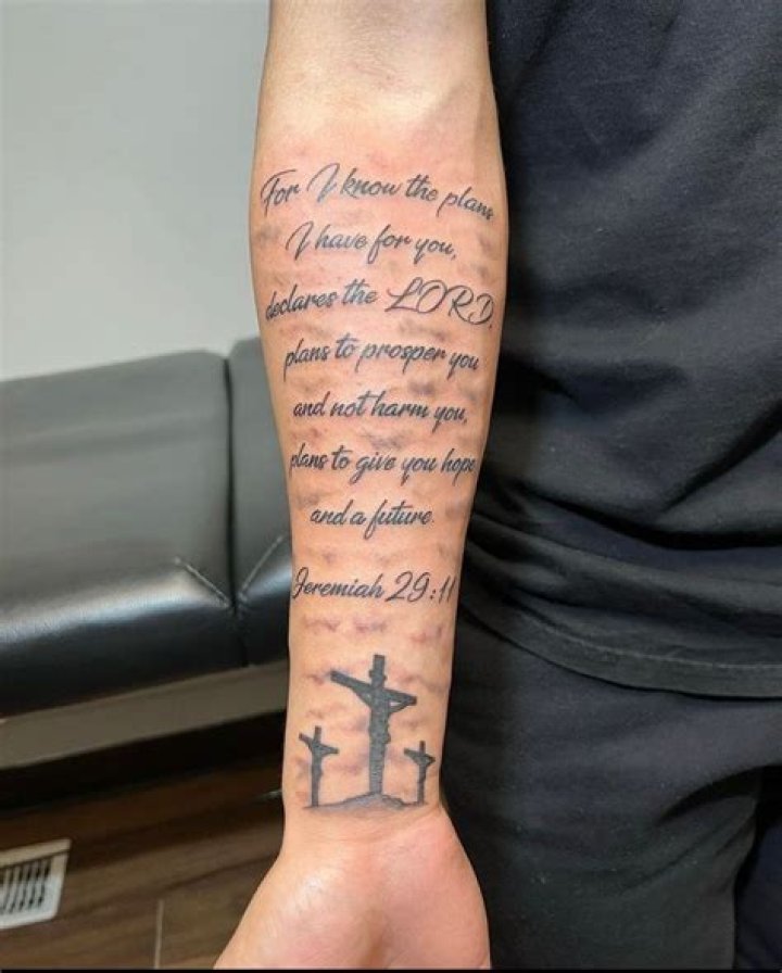 25 Inspiring Bible Verse Tattoos Tattoo Me Now