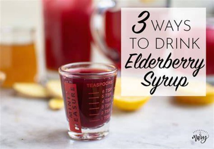 3 Ways To Drink Elderberry Syrup Apothecary Mary Elderberry recipes