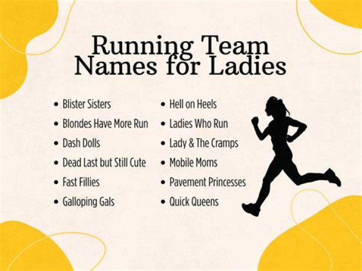 30 Funny Running Team Names Athlon Sports News, Expert Predictions