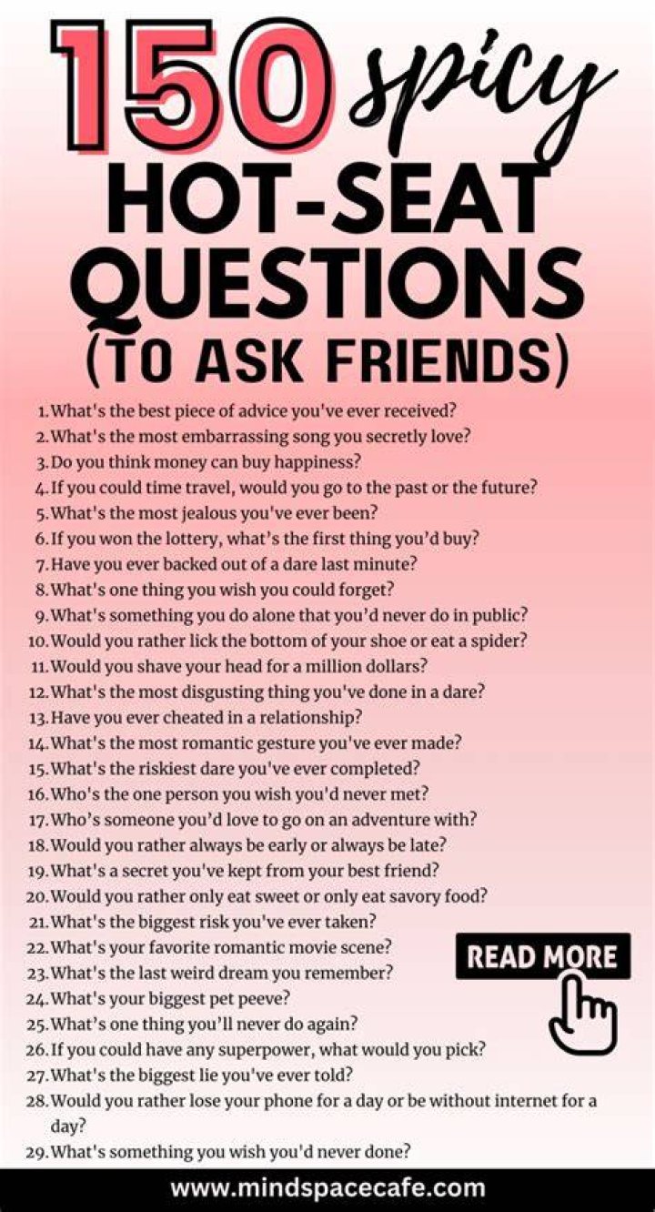 442 Best Hot Seat Questions to Get to Know Each Other Instantly
