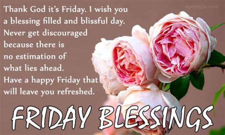 50+Best Friday Blessings images for free download
