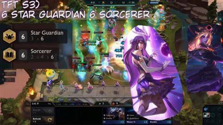 6 STAR GUARDIAN SORCERER COMP TFT SET 3 YouTube