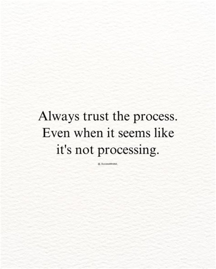 65 Trust the Process Quotes to Inspire Your Life Journey (2023)