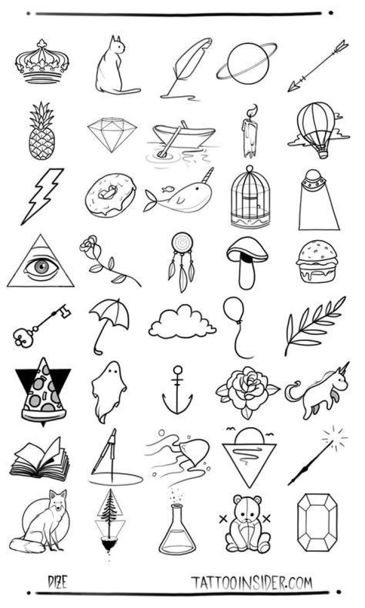 80 Small Tattoo Designs with Very Powerful Meanings Femina Talk