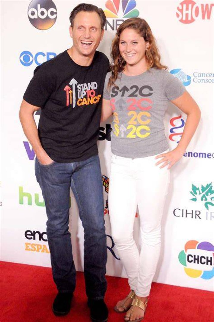 Actor Tony Goldwyn and Tess Frances Goldwyn attend the 4th Biennial