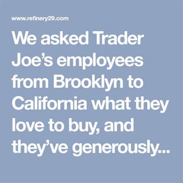 Age Requirements For Trader Joe's Employees Revealed