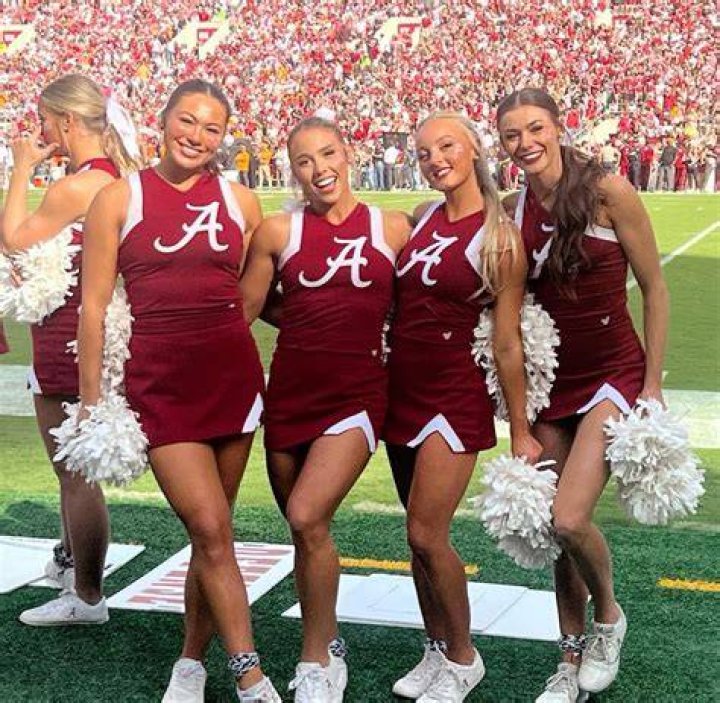 Alabama Cheerleaders 2024 Gillan Mechelle