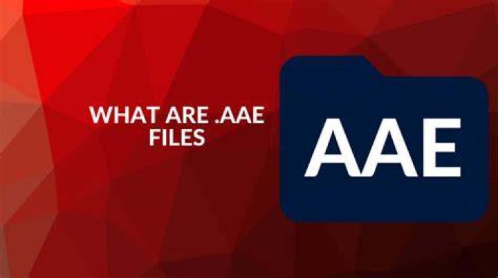All About AAE Files: An In-Depth Guide