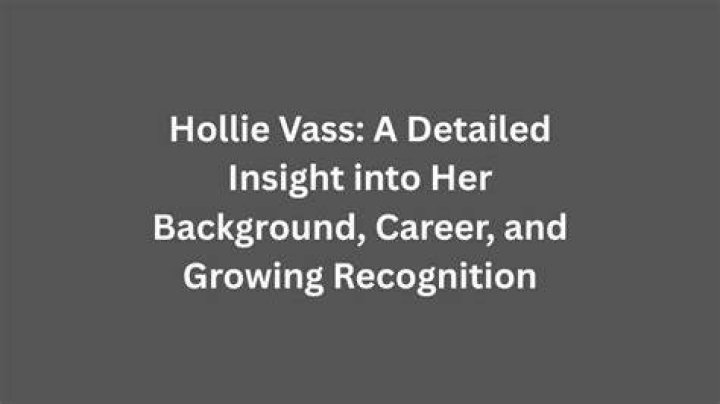An Insight Into Her Background Career