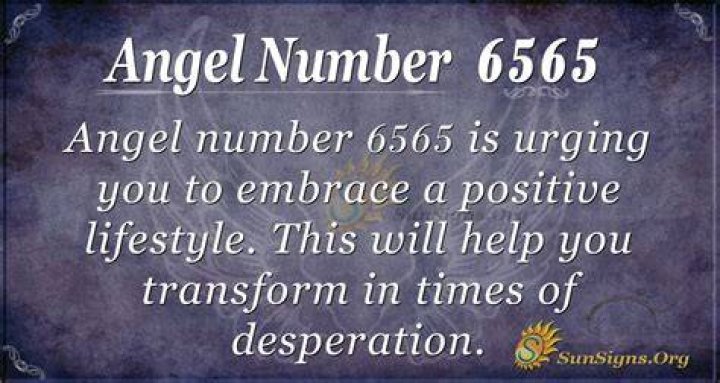 Angel Number 6565 Meaning Living Positively