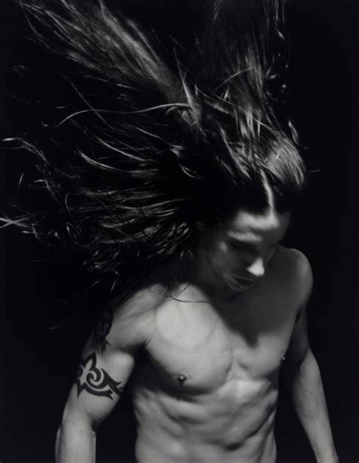 Anthony Kiedis by Sante D&rsquo;Orazio God I hope that's a rose in his