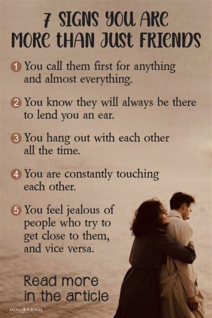 Are They More Than Just Friends?