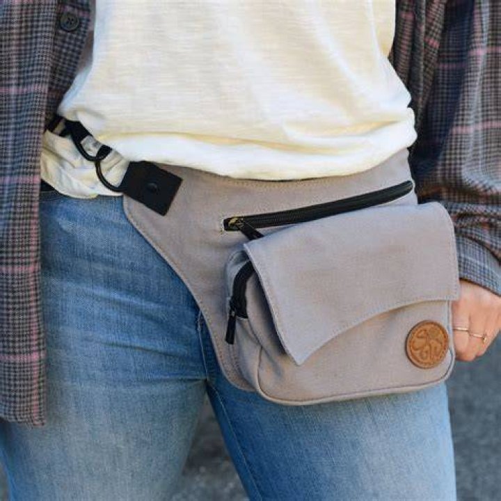 Ash Gray Hip Bag Sipsey Wilder