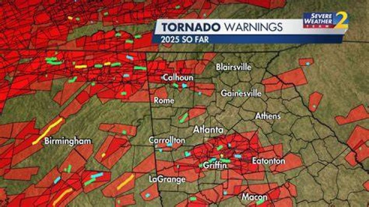Athens ga 4202015 Tornado Warning YouTube