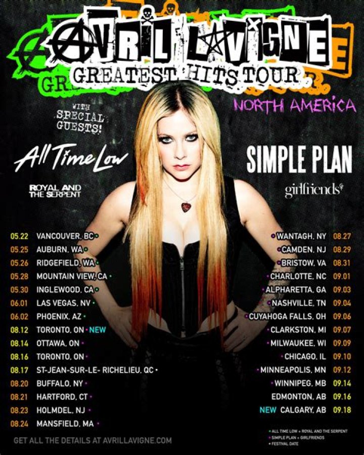 Avril Lavigne 2024: Latest News, Concert Dates, And Rumors