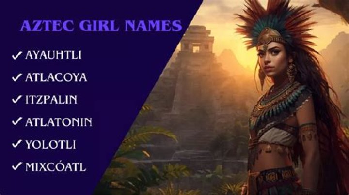 Aztec Name Generator 1000s of random Aztec names