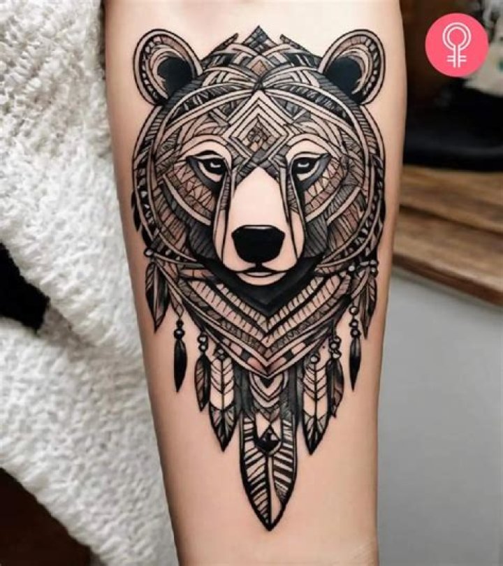 Bear Tattoo Design and Meanings Strength, Courage and Confidence
