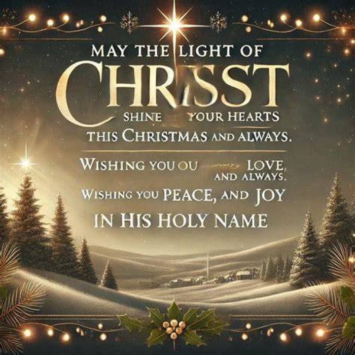 Best Religious Christmas Messages ~ Sending Faith On Christmas