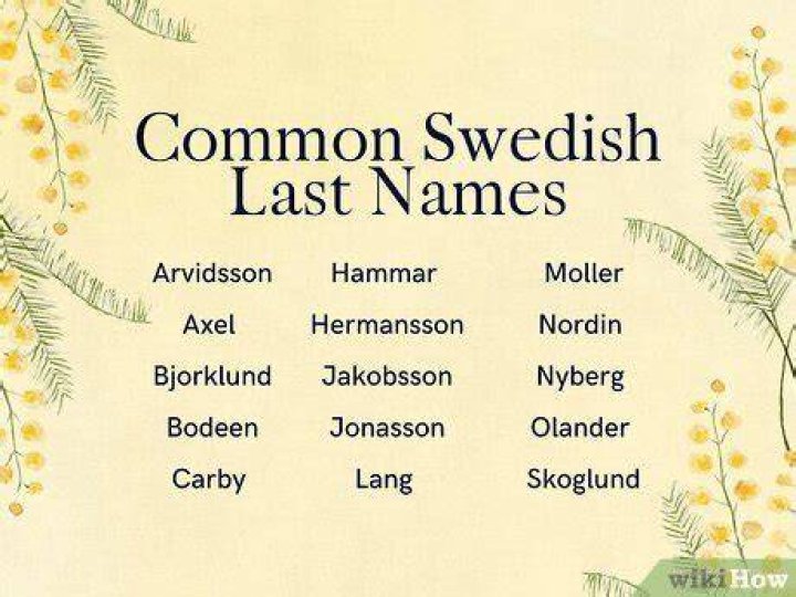 Best Swedish Names And Surnames To Know