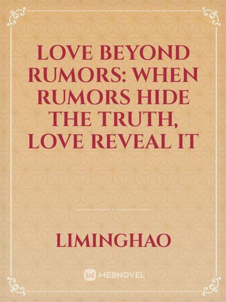 Beyond The Rumors, Uncovering The Truth
