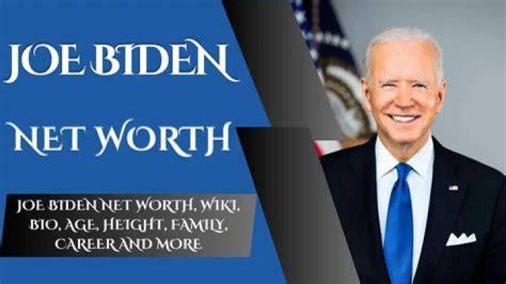 Biden's Net Worth: Updates And Details Revealed
