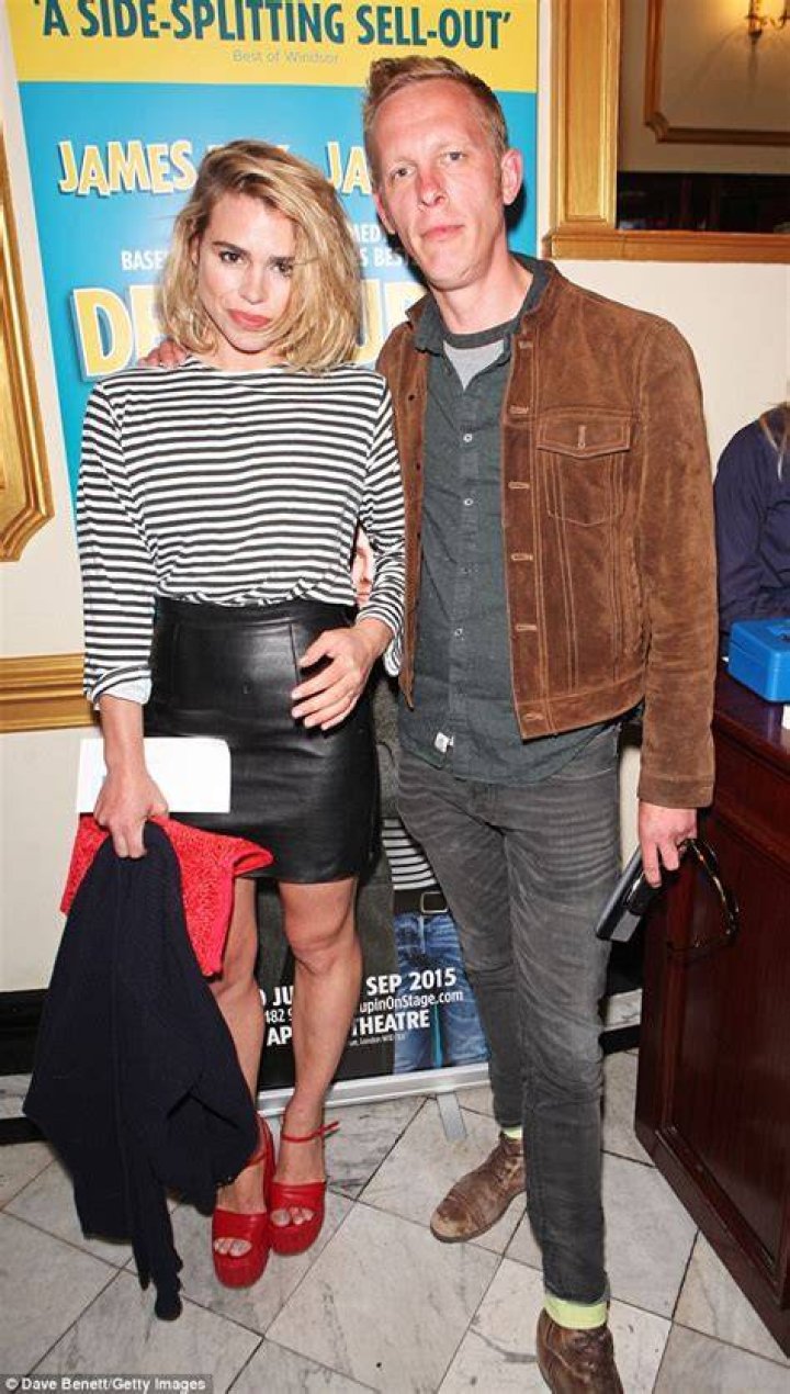 Billie Piper and husband Laurence Fox attend Dear Lupin press night