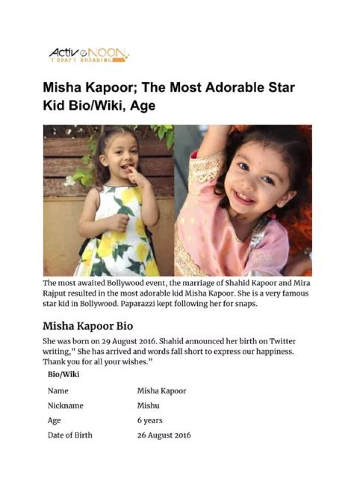 Bio, Wiki, Age and Kids ·