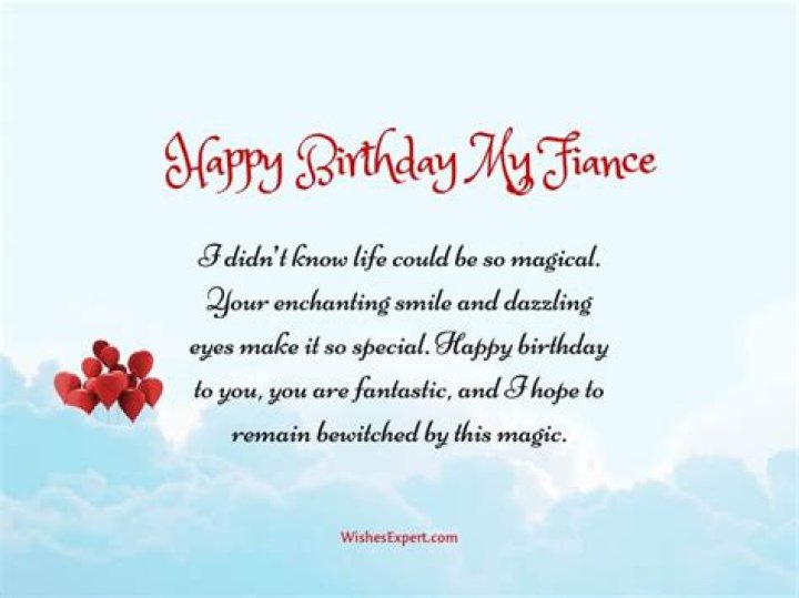 Birthday Wishes For My Fiance