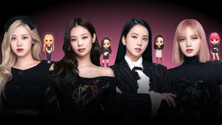 Black And Pink Characters