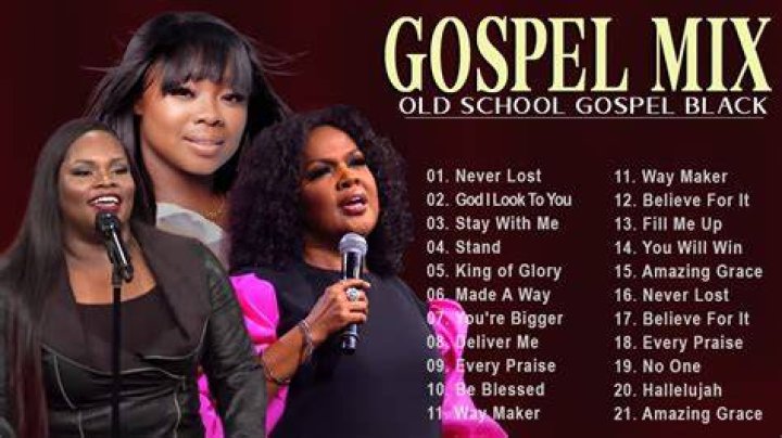 Black female gospel singers of all time The top 15 female singers