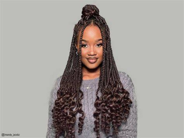 Black Goddess Braids Hairstyles