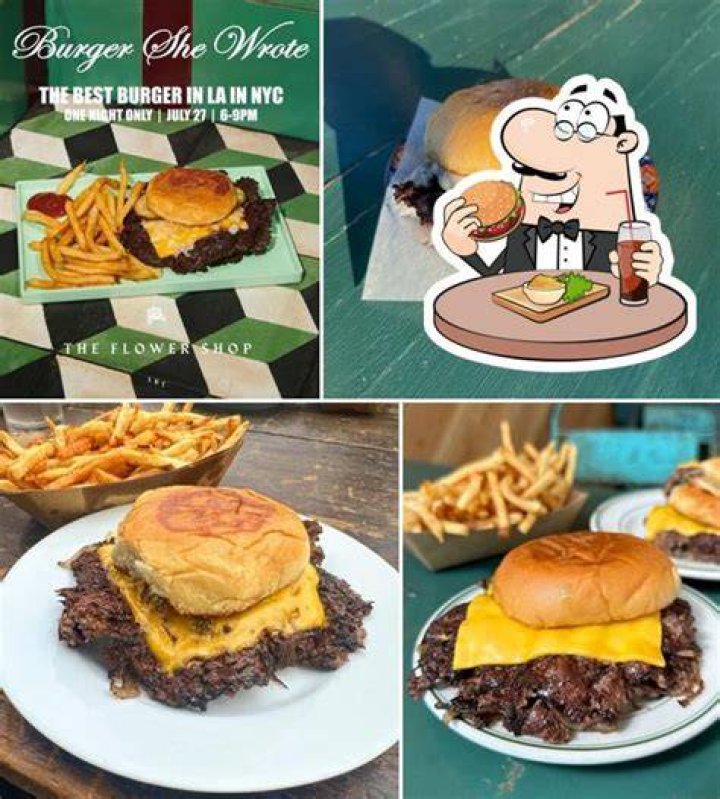 Burger She Wrote Menu Los Angeles &bull; Order Burger She Wrote Delivery