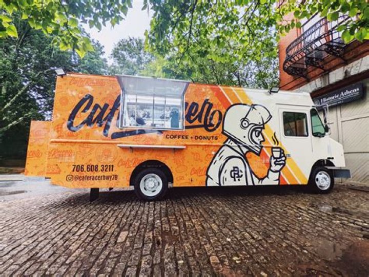 Cafe Racer Food Truck Athens Roaming Hunger