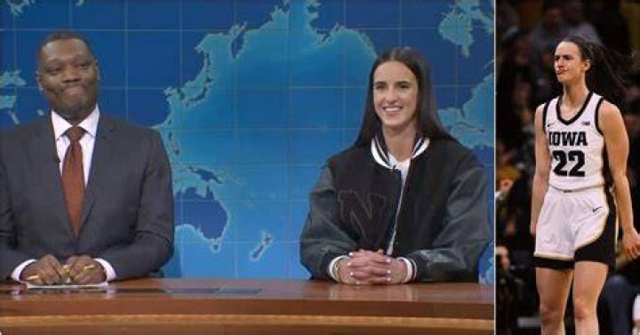 Caitlin Clark on SNL Watch her Weekend Update appearance