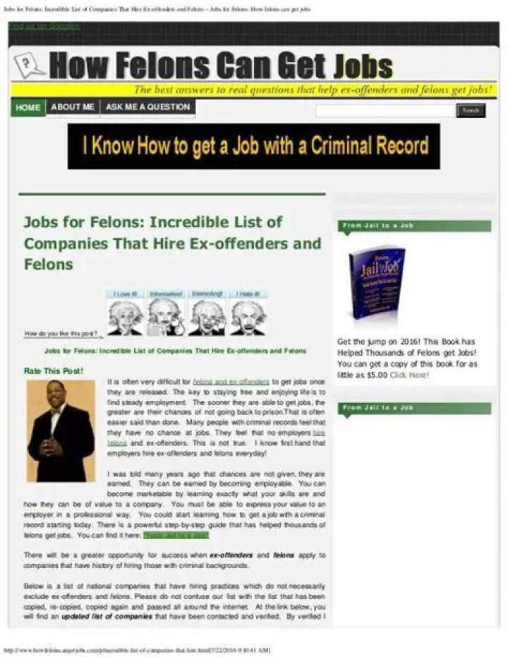 Can Felons Get Union Jobs?