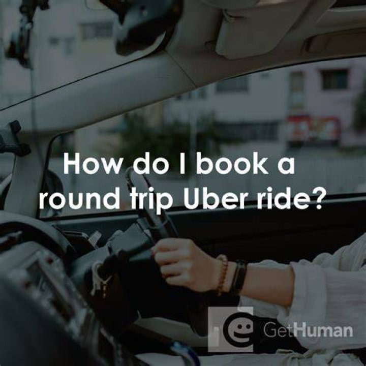 Can you do round trip with Uber? |