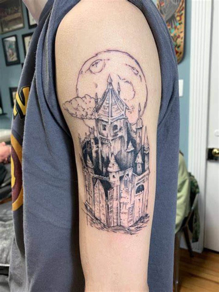 Castles Tattoo r/GothBoiClique