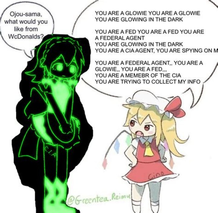 CIA Glowie / Glowposting Know Your Meme