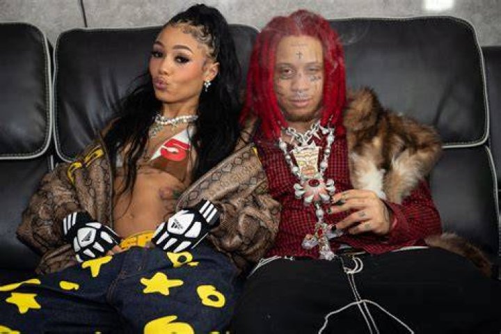Coi Leray Rapper Trippie redd coi leray girlfriend name teeth broke