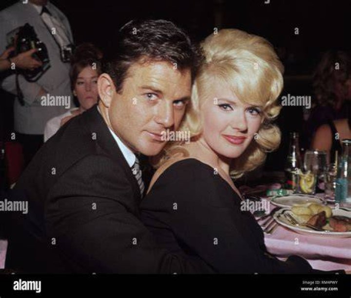 Connie Stevens with her first husband, James Stacey, circa (1964) File