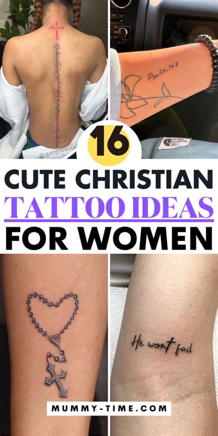Cute Christian Tattoos