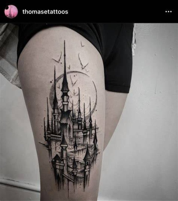 Dark Castle Tattoo Best Tattoo Ideas Gallery
