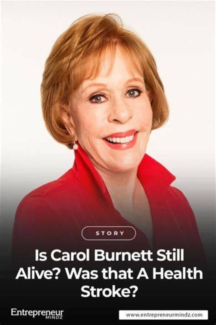 Did Carol Burnett Experience A Stroke?