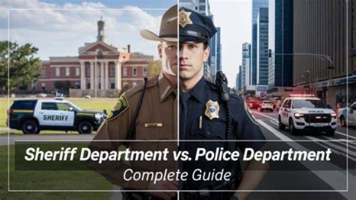 Difference Between Sheriff and Police Difference Camp
