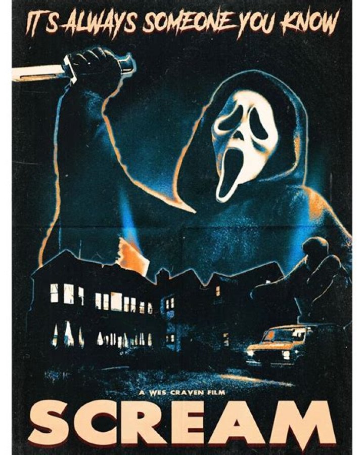 Discover The Iconic Scream Poster: Unveil The Horror Behind The Mask