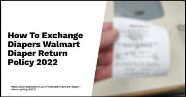 Discover The Secrets: Exchanging Diapers Without A Receipt