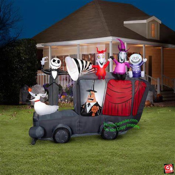 Disney Gemmy Nightmare Before Christmas Jack Skellington Halloween