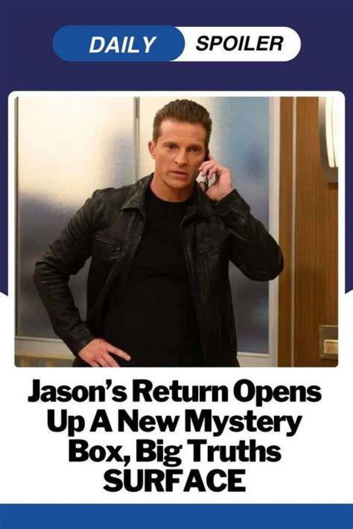 Dive Into Jason's Explosive Return To General Hospital: Uncover Hidden Truths